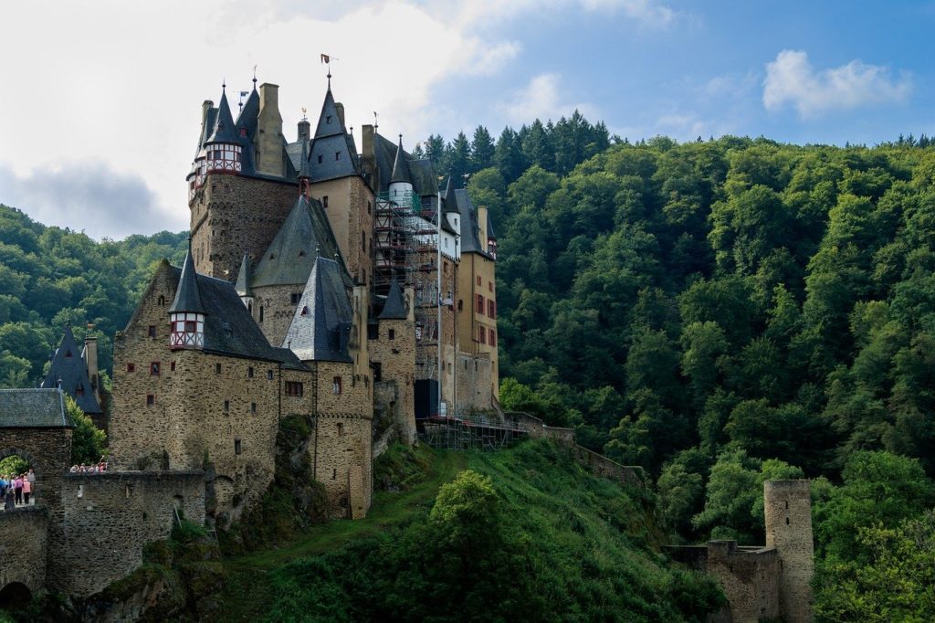 castle, burg eltz, middle ages